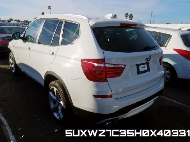 5UXWZ7C35H0X40331 фото 4