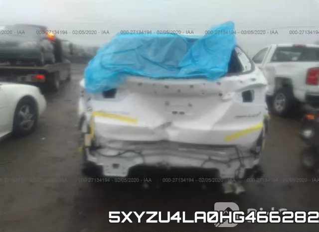 5XYZU4LA0HG466282 фото 4