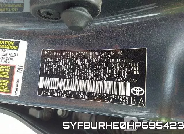 5YFBURHE0HP695423 фото 7