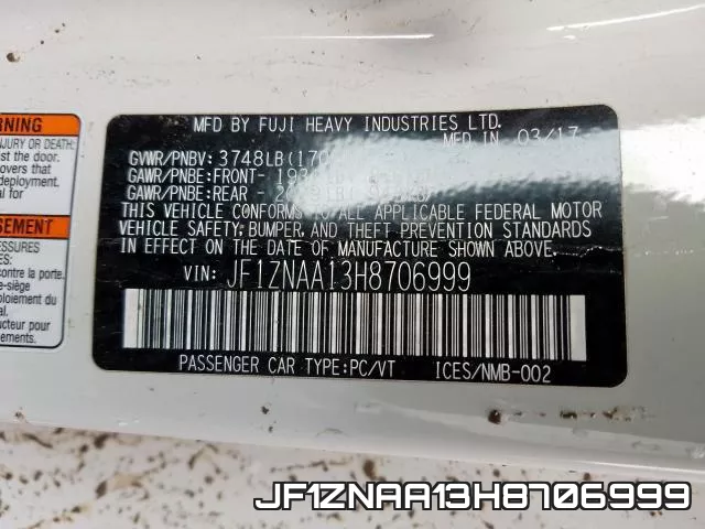JF1ZNAA13H8706999 фото 2
