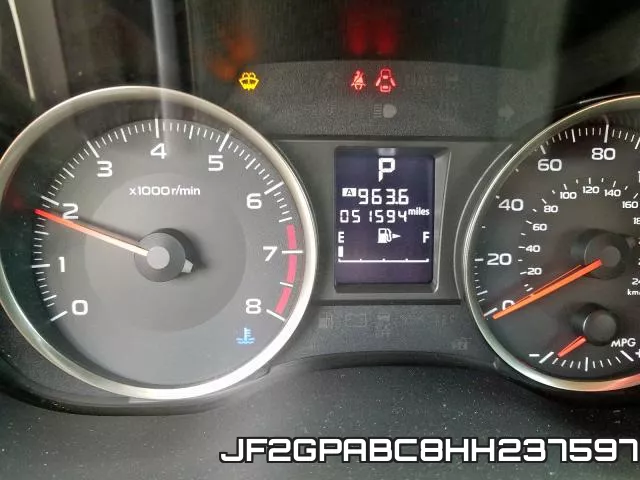JF2GPABC8HH237597 фото 8