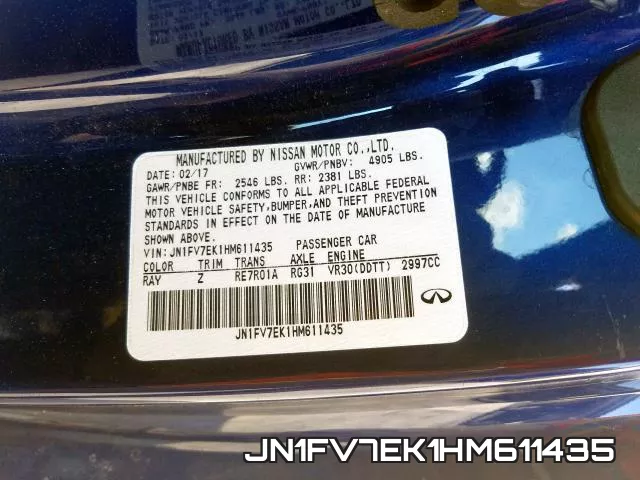 JN1FV7EK1HM611435 фото 2
