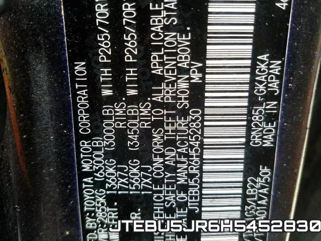 JTEBU5JR6H5452830 фото 2