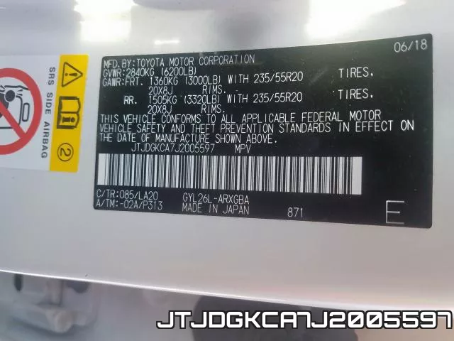 JTJDGKCA7J2005597 фото 2
