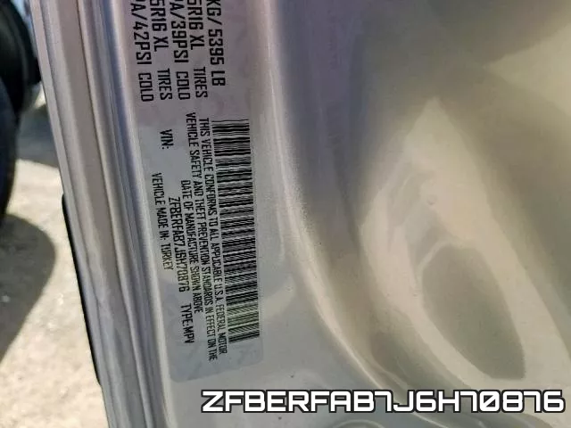 ZFBERFAB7J6H70876 фото 2