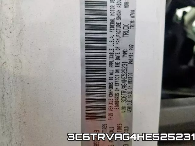 3C6TRVAG4HE525231 фото 2