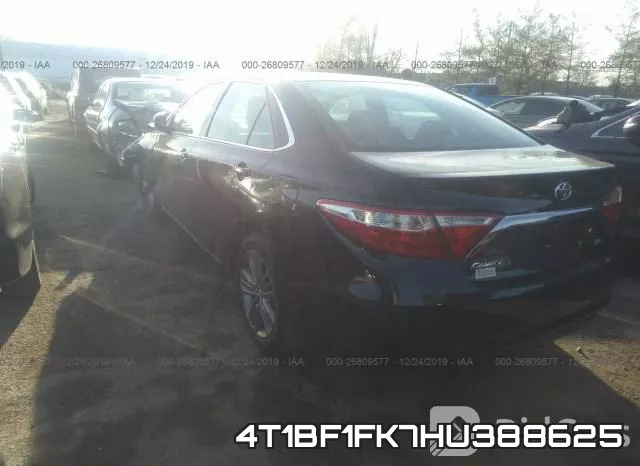 4T1BF1FK7HU388625 фото 2