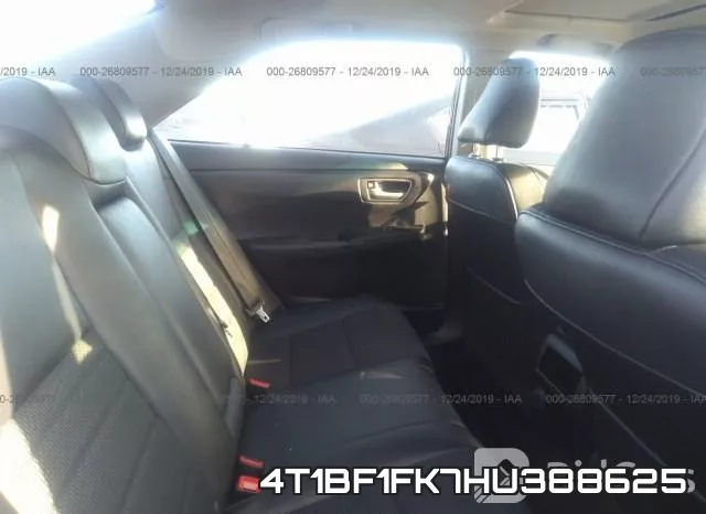 4T1BF1FK7HU388625 фото 7