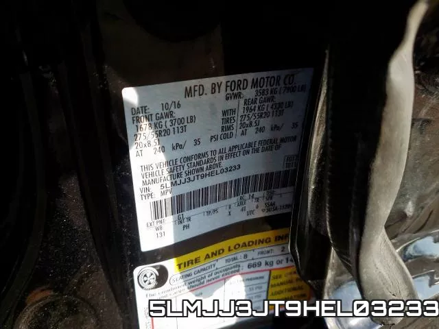 5LMJJ3JT9HEL03233 фото 2