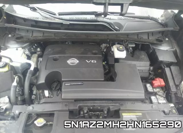 5N1AZ2MH2HN165290 фото 2