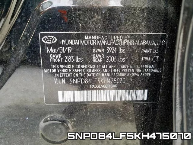 5NPD84LF5KH475070 фото 2