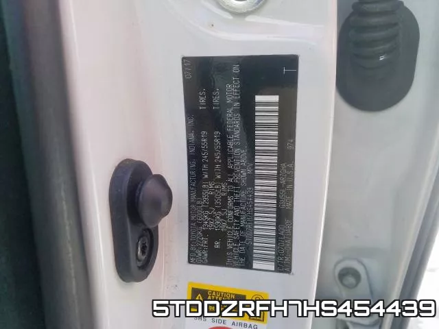 5TDDZRFH7HS454439 фото 2