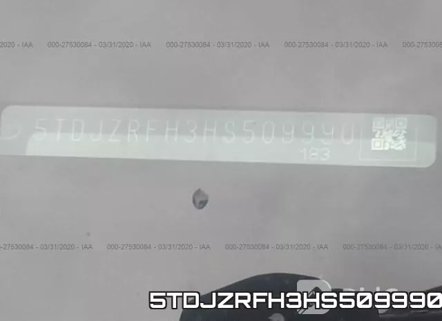 5TDJZRFH3HS509990 фото 8