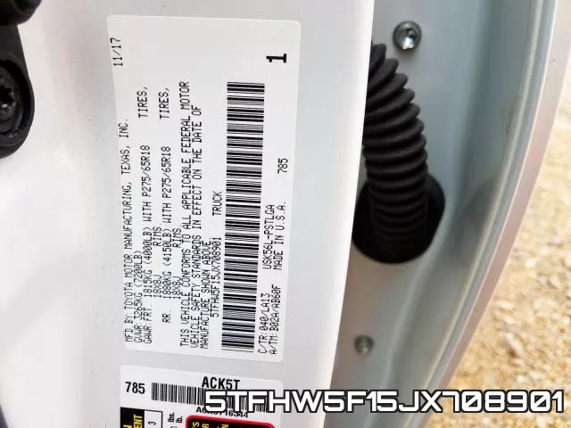 5TFHW5F15JX708901 фото 2