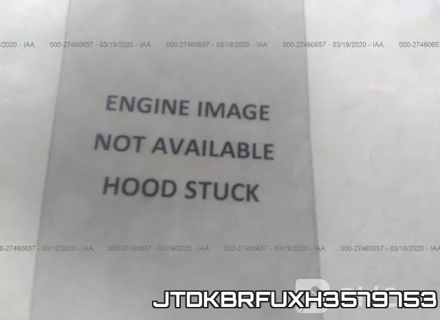 JTDKBRFUXH3579753 фото 2
