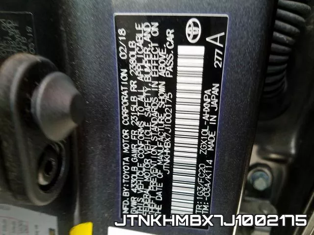 JTNKHMBX7J1002175 фото 2