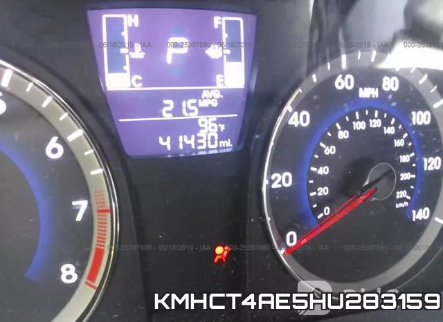 KMHCT4AE5HU283159 фото 8