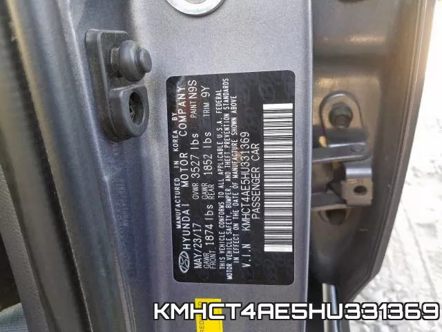 KMHCT4AE5HU331369 фото 2