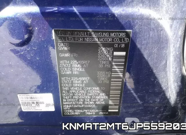 KNMAT2MT6JP559203 фото 8