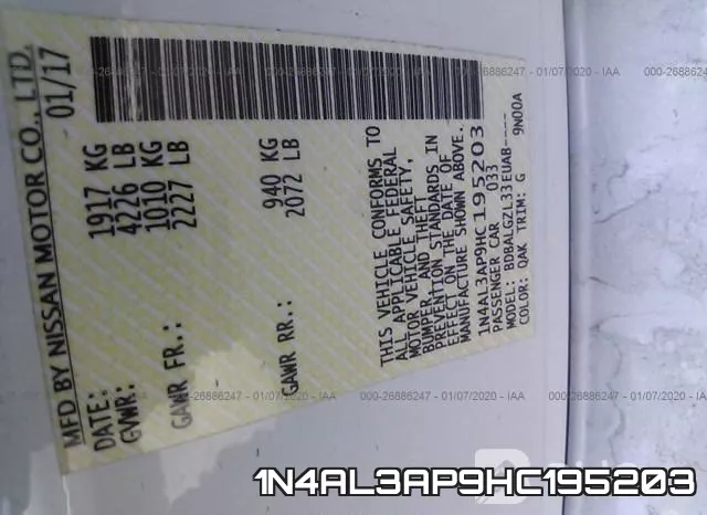 1N4AL3AP9HC195203 фото 6