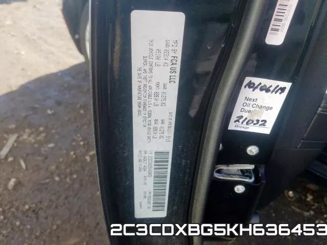 2C3CDXBG5KH636453 фото 2