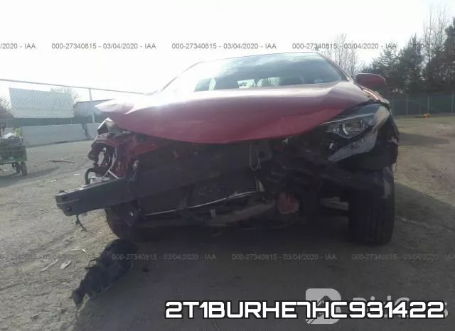 2T1BURHE7HC931422 фото 4