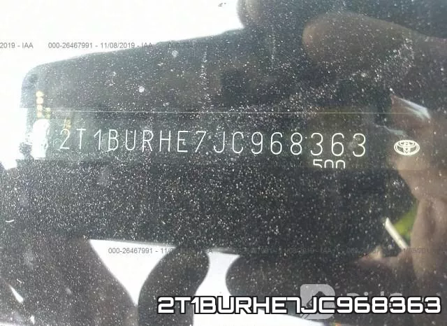 2T1BURHE7JC968363 фото 8
