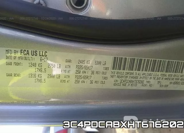 3C4PDCABXHT676202 фото 8