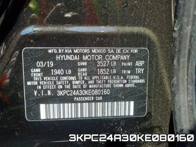 3KPC24A30KE080160 фото 2