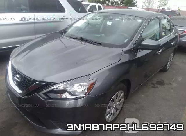 3N1AB7AP2HL692749 фото 2