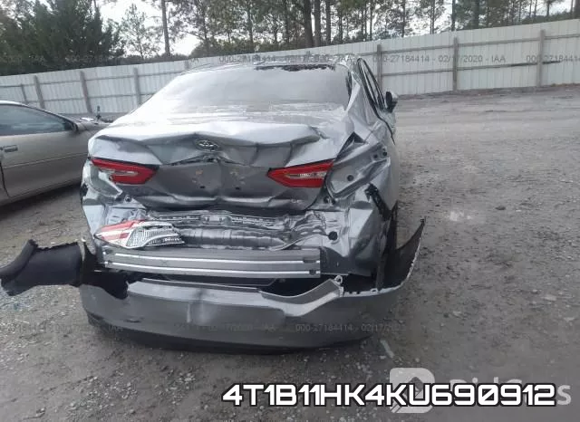 4T1B11HK4KU690912 фото 5