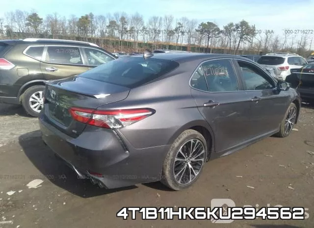 4T1B11HK6KU294562 фото 4