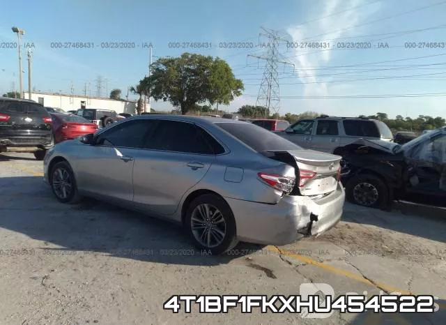 4T1BF1FKXHU454522 фото 3