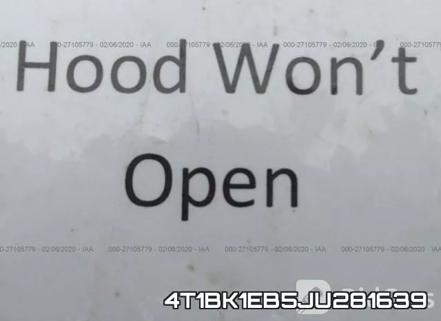 4T1BK1EB5JU281639 фото 2