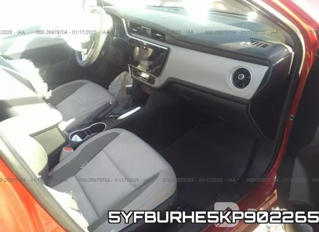 5YFBURHE5KP902265 фото 3