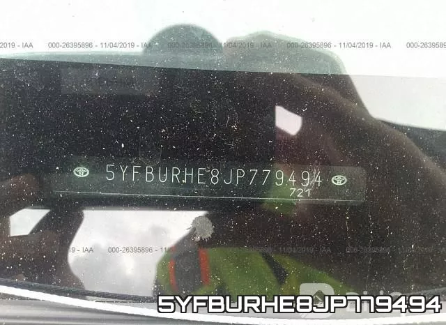5YFBURHE8JP779494 фото 6