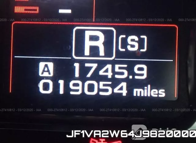 JF1VA2W64J9820000 фото 6