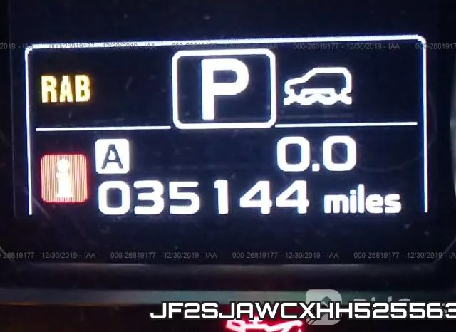 JF2SJAWCXHH525563 фото 6