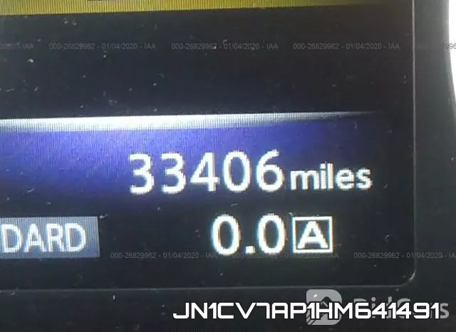 JN1CV7AP1HM641491 фото 7