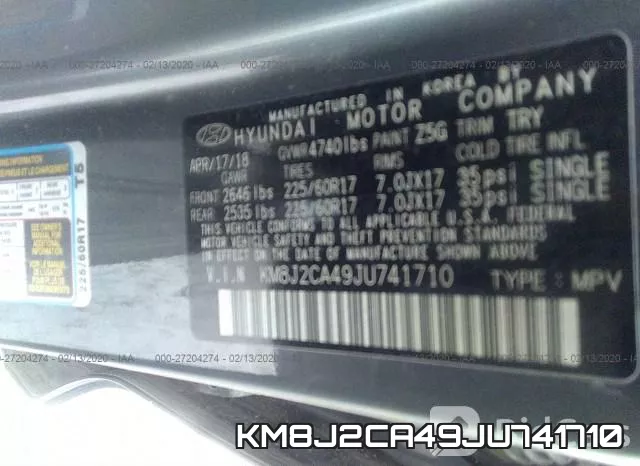 KM8J2CA49JU741710 фото 8