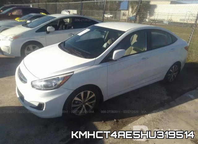 KMHCT4AE5HU319514 фото 2