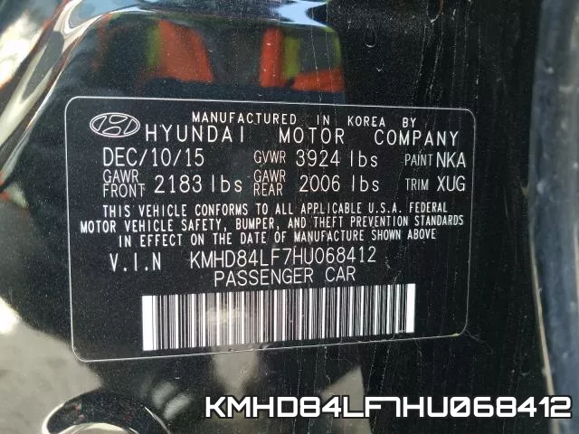 KMHD84LF7HU068412 фото 2