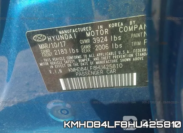KMHD84LF8HU425810 фото 7