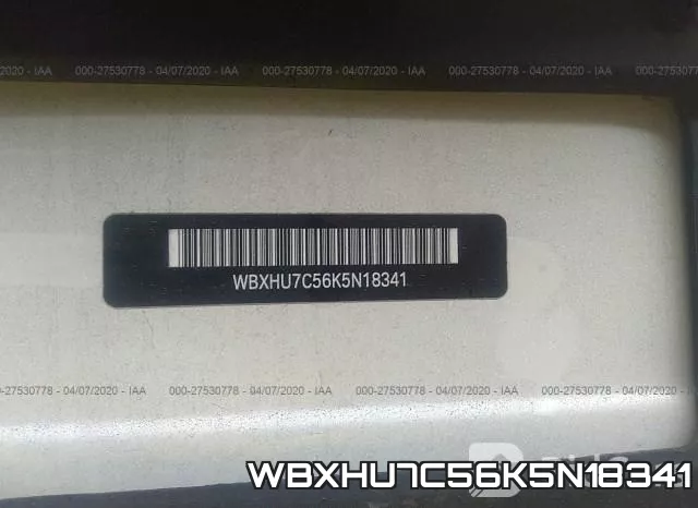 WBXHU7C56K5N18341 фото 6