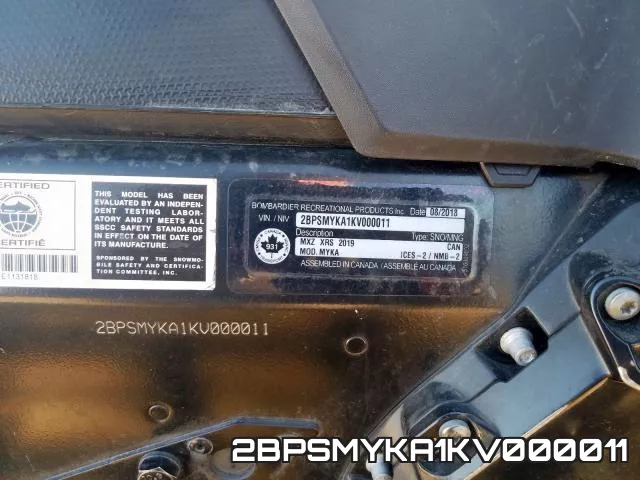 2BPSMYKA1KV000011 фото 2