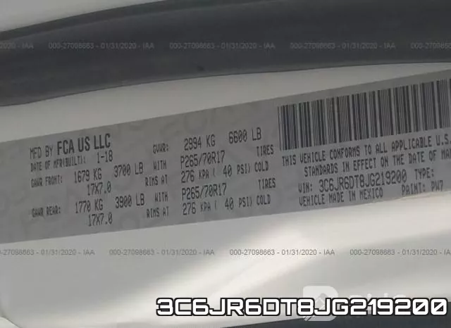 3C6JR6DT8JG219200 фото 7