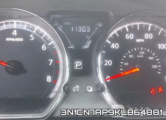 3N1CN7AP9KL864881 фото 5