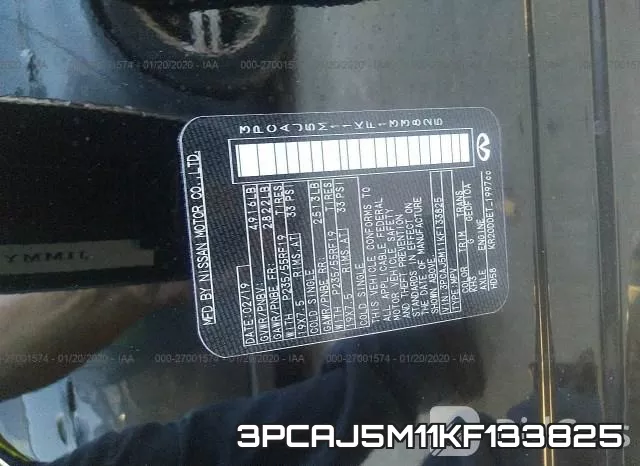3PCAJ5M11KF133825 фото 4