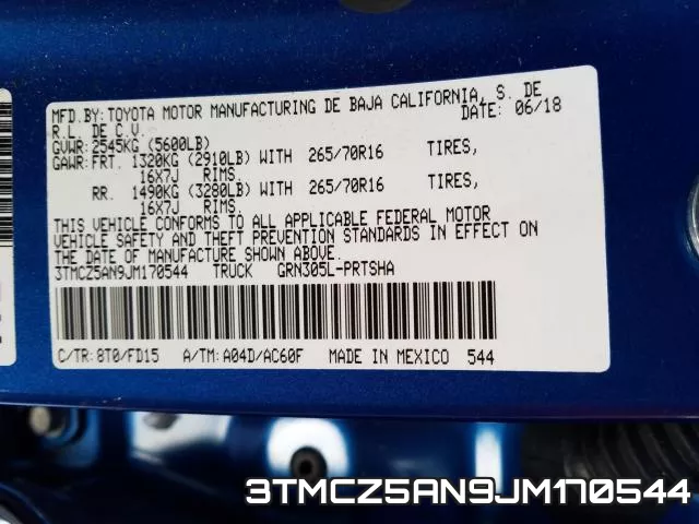 3TMCZ5AN9JM170544 фото 2