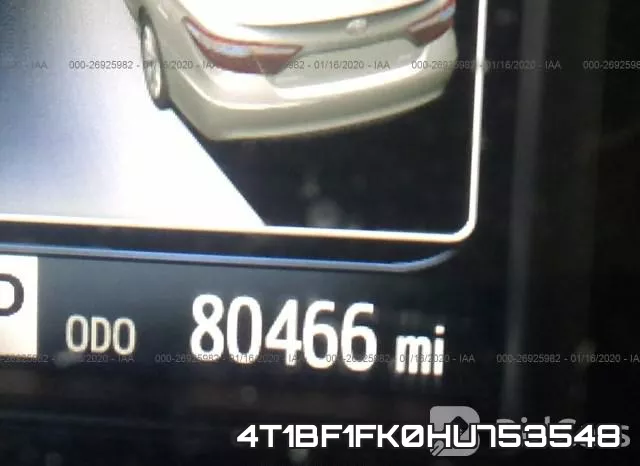 4T1BF1FK0HU753548 фото 6